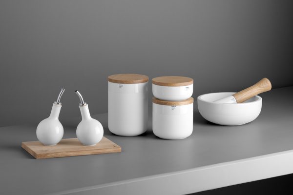 KPM Berlin white porcelain tableware set with teacup, saucer and plate